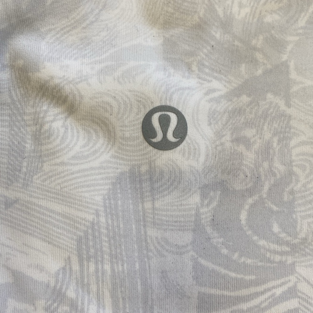 Lululemon Wunder Under Hi-Rise 7/8 Tight 25" Eternal Wave White | Size 6 EUC - Picture 4 of 6